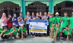 Lapas Ampana Gelar Bakti Sosial Pembersihan Rumah Ibadah Dalam Rangka Hari Bakti Pemasyarakatan Ke-61